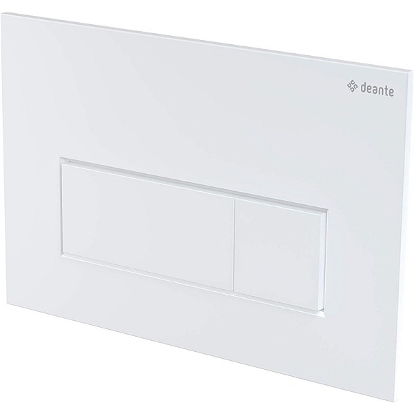 CONTROL BUTTON SLIM WC BIANCO MODEL 1