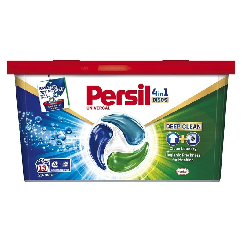 Kapsulas mazgāšanai Persil Discs Universal. 13 gab.