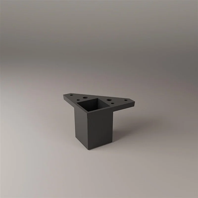 KĀJA MĒBEĻU 40X40X60 TERMOPLAST ABS M. KĀJA MĒBEĻU 40X40X60 TERMOPLAST ABS M.