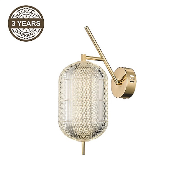 WALL LUMINAIRE LED C2360-1C GOLD