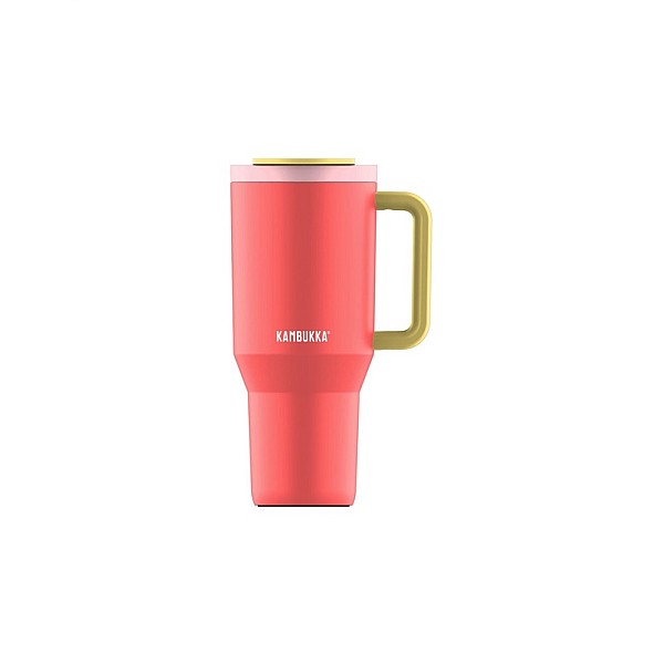 THERMO CUP RIO W STRAW PINK PAPAYA 950ML