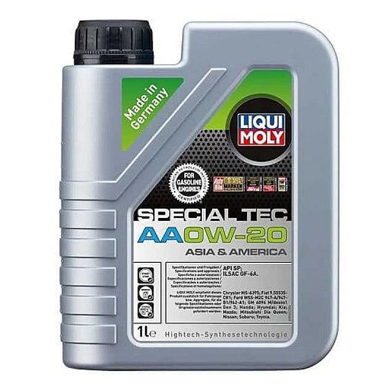 Motoreļļa Liqui Moly 0W - 20. sintētiskais. 1 l Motoreļļa Liqui Moly 0W - 20. sintētiskais. 1 l