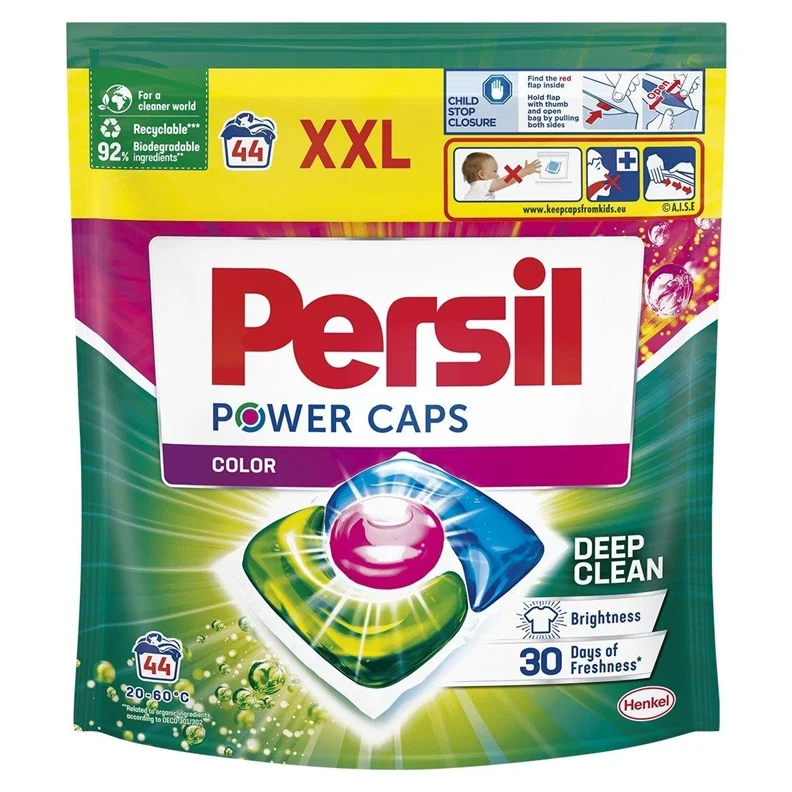 Kapsulas mazgāšanai Persil Power Caps Color. 44 gab.