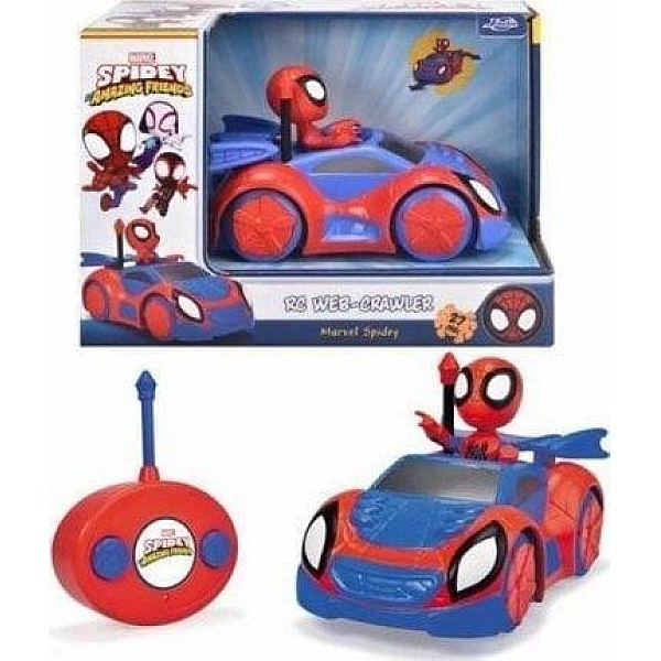 Radiovadāma mašīna Dickie Toys Spidey 203223000. 17 cm. 1:24