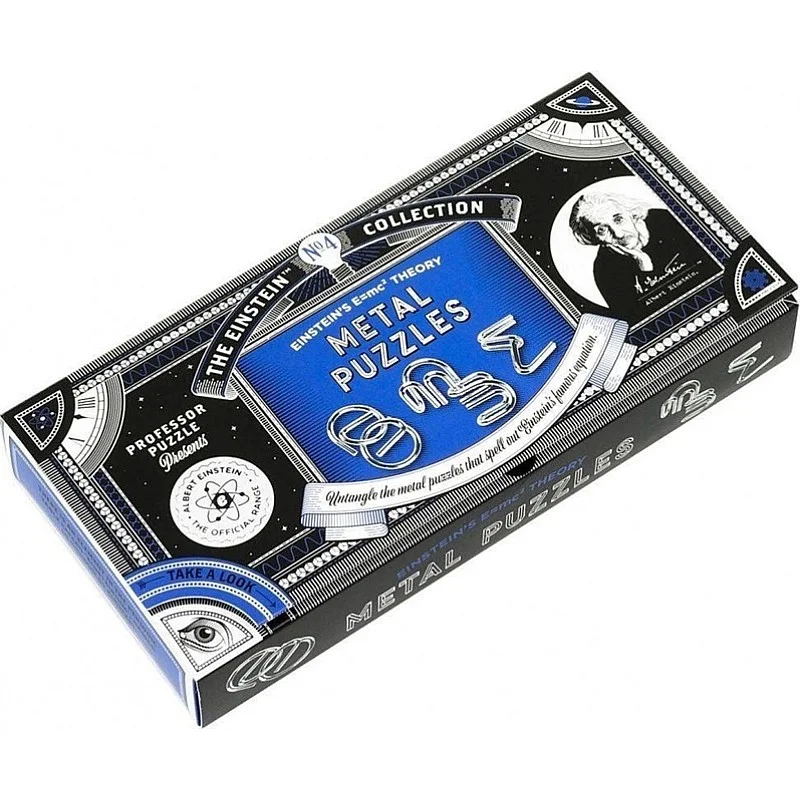 EINSTEIN COLLECTION EMC2 METAL PUZZLES