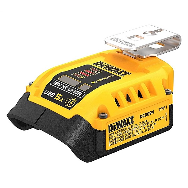 Lādētājs Dewalt DCB094K. 18 V