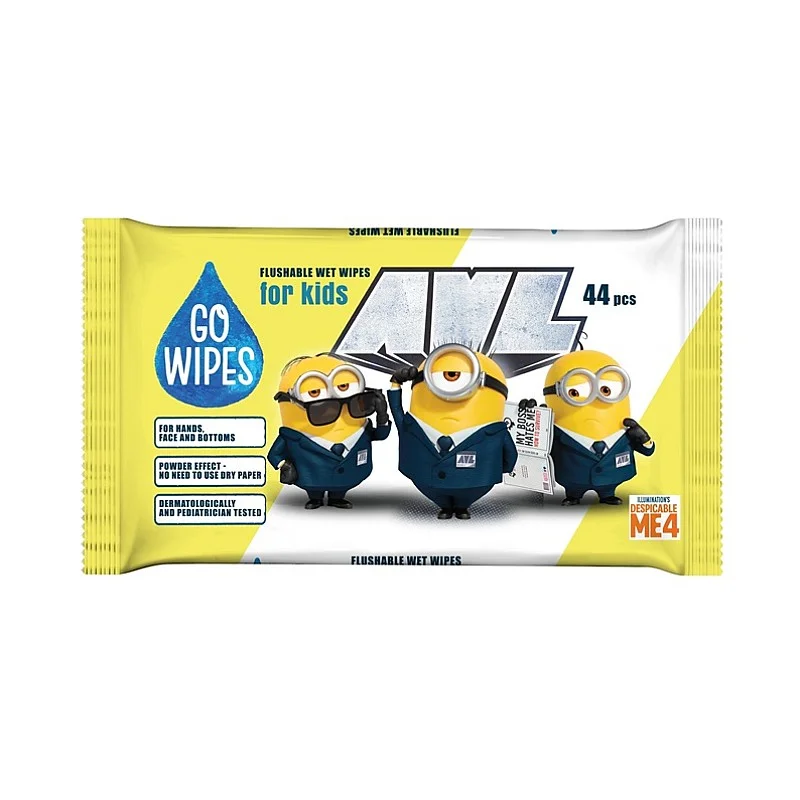 WET WIPES MINION GOWIPES 44PCS