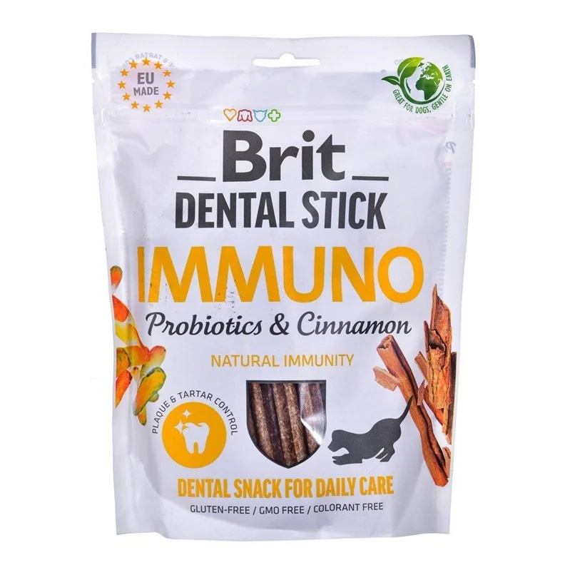 Gardums suņiem Brit Dental Stick Immuno. 0.251 kg
