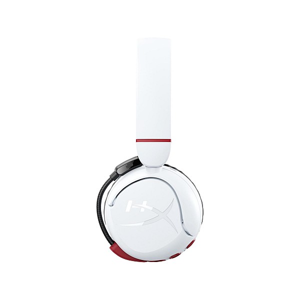 Bezvadu spēļu austiņas HyperX Cloud mini. balta