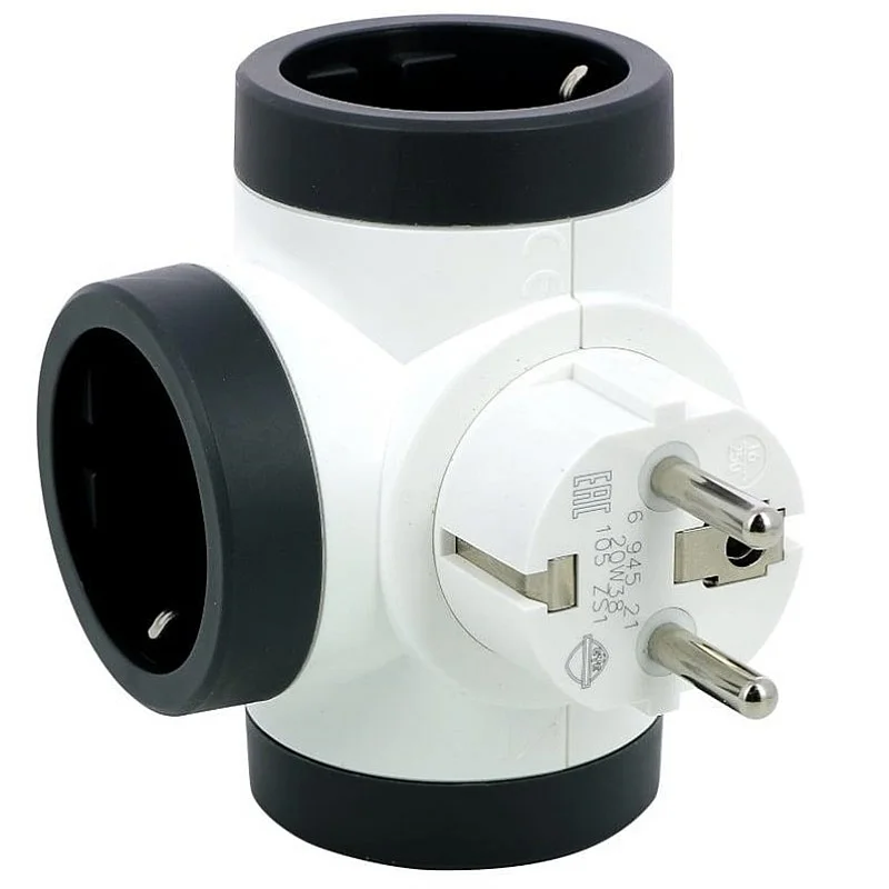 ADAPTER LEGRAND 694521 3PL WHITE/BLACK