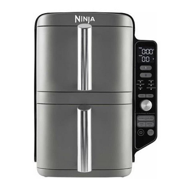 Karšto oro gruzdintuvė Ninja Double Stack SL400EU. 2470 W.