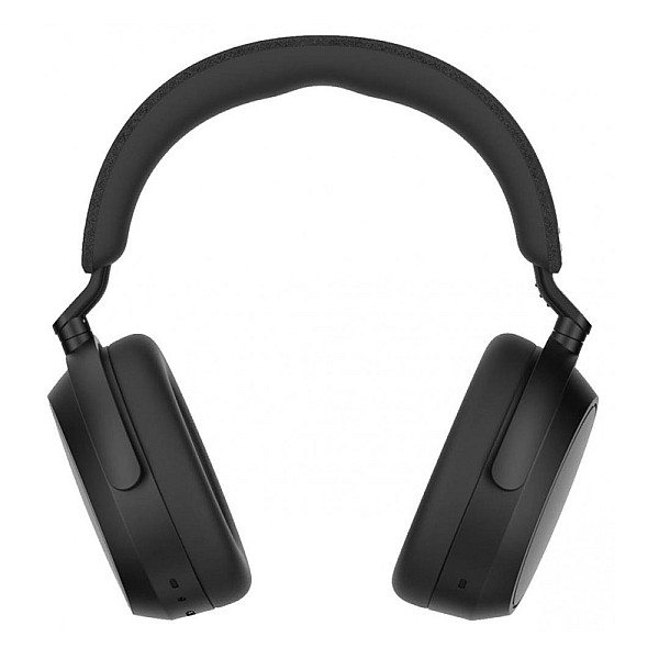 Bezvadu uzliekamās austiņas Sennheiser Momentum 4. melna