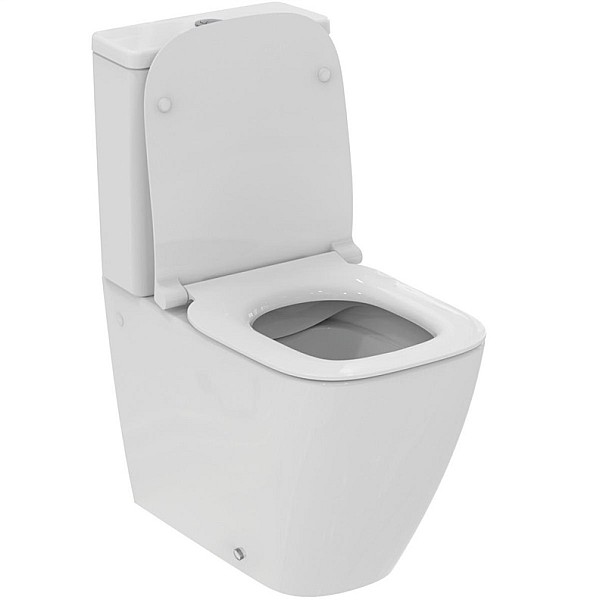 TOILET STAN ILIFE S RIML WITH COVER WHIT