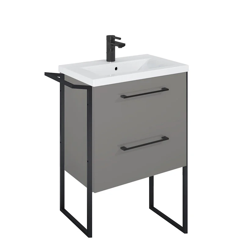 CABINET WITH WASHBASIN ELITA 60 CASHMERE CABINET WITH WASHBASIN ELITA 60 CASHMERE