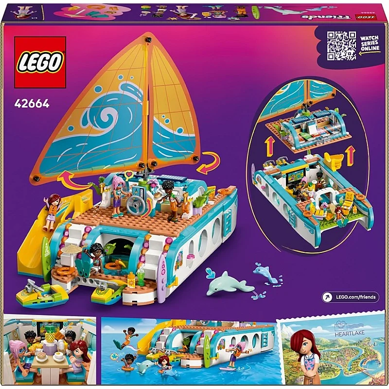 TOY CONSTRUCT LEGO ADVENTURE BOAT 42664