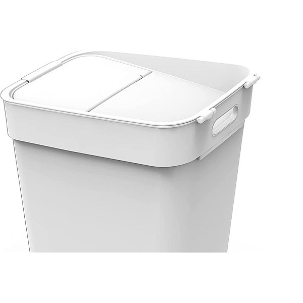 REFUSE BIN 252106 10L WHITE