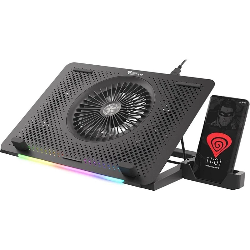 LAPTOP COOLER PAD GENESIS OXID 450 15.6 LAPTOP COOLER PAD GENESIS OXID 450 15.6