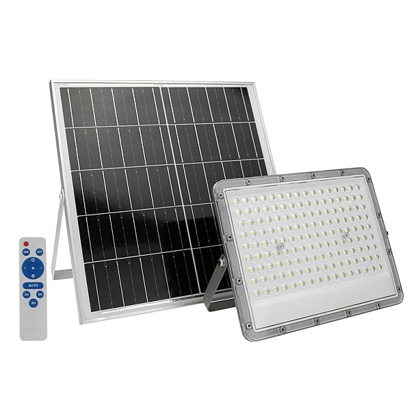 PROŽEKTORIUS SOLAR 200W 1800LM 6000K IP65 20000MAH