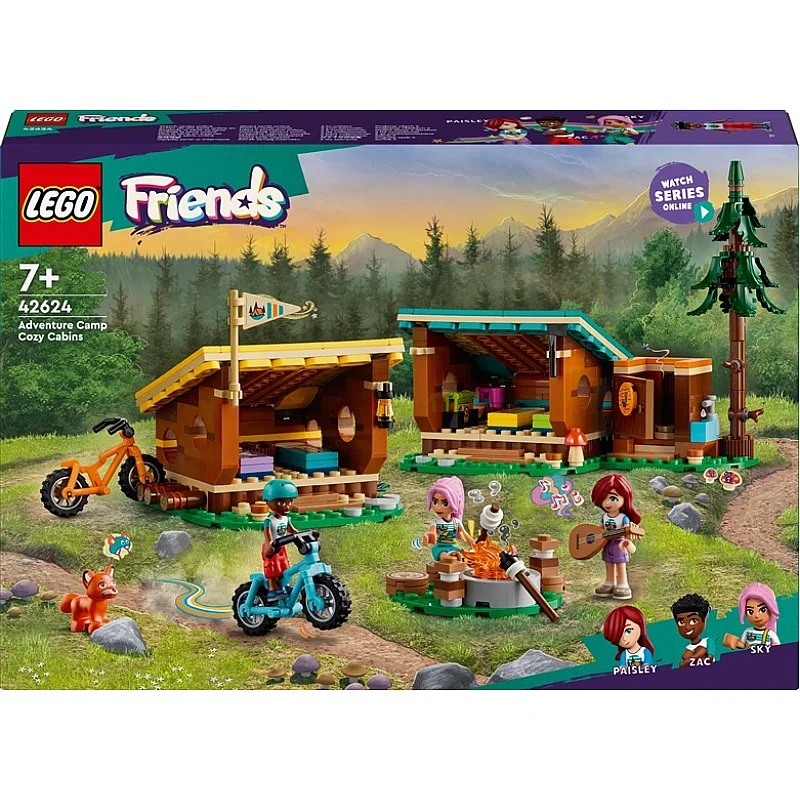 TOY LEGO ADVENTURE CAMP COZY CABIN 42624
