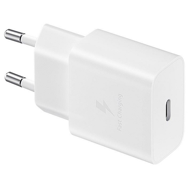 Lādētājs Samsung USB-C Travel Charger 15W White. 1 m. balta