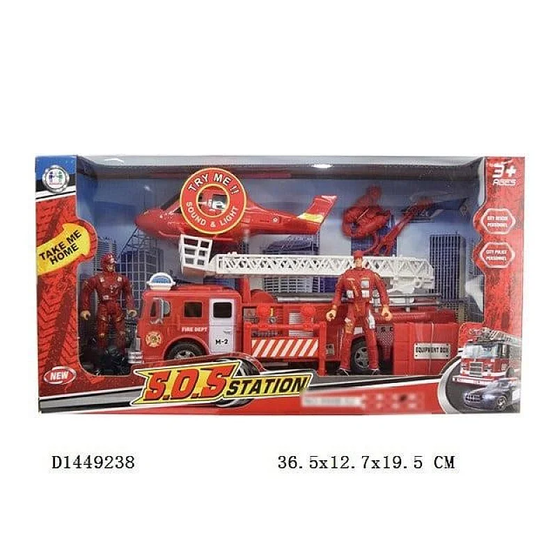 Žaislinė gaisrinė mašina D1449238. raudona Žaislinė gaisrinė mašina D1449238. raudona