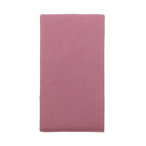 FITTED SHEET COTTON 160X200+25 PINK