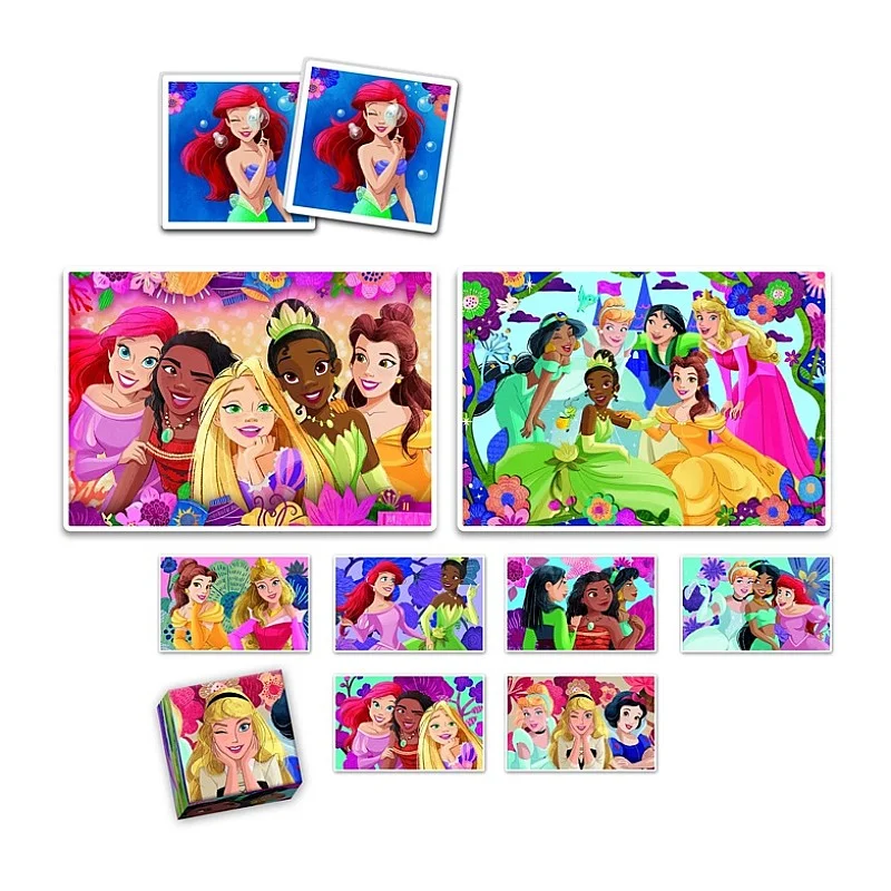 Dėlionės komplektas Clementoni Princess 18297. 24 cm x 17 cm