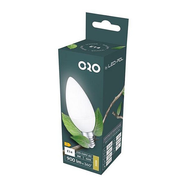 ORO-E14-C37-TOTO-8W-WW