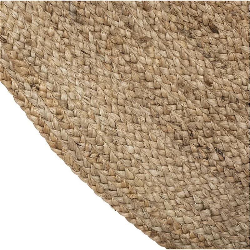 RUG JUTE NATURAL D120 BEIGE 0.5 CM RUG JUTE NATURAL D120 BEIGE 0.5 CM