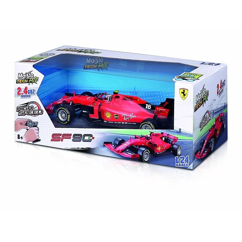 RC automobilis Maisto Premium Ferrari SF90 610324. 1:24