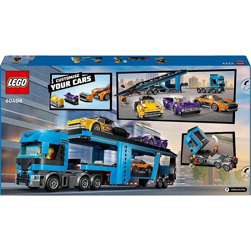 TOY LEGO TRANSPORT WITH SPORT CARS 60408 TOY LEGO TRANSPORT WITH SPORT CARS 60408