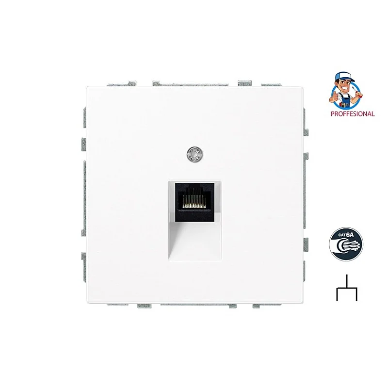 Kompiuterio lizdas LIREGUS MODERN. mat. baltos spalvos