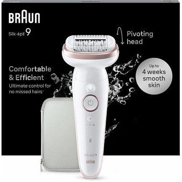 Epilators Braun Silk•épil 9 SES9-000. balta