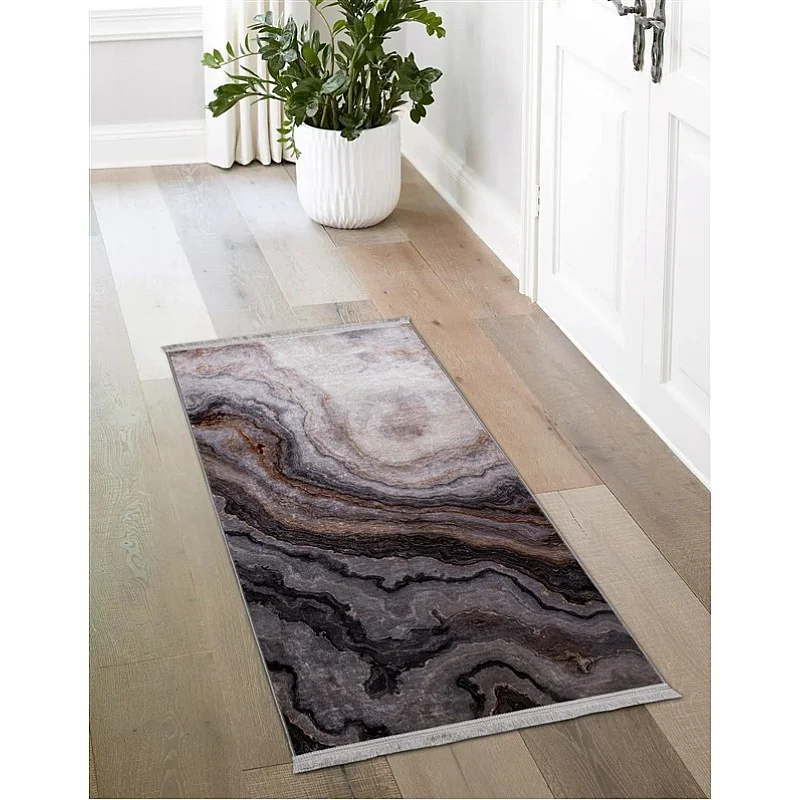 Paklājs Splendid AGAT Printed. pelēka. 140 cm x 80 cm Paklājs Splendid AGAT Printed. pelēka. 140 cm x 80 cm