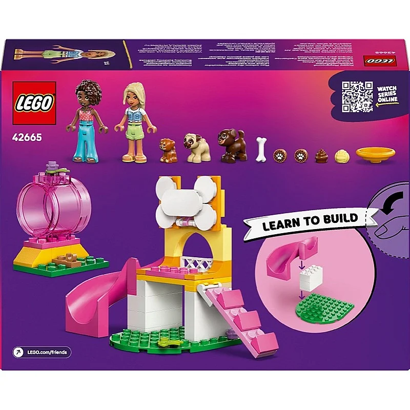 Konstruktorius LEGO® Friends Puppy Playground 42665. 66 vnt. Konstruktorius LEGO® Friends Puppy Playground 42665. 66 vnt.