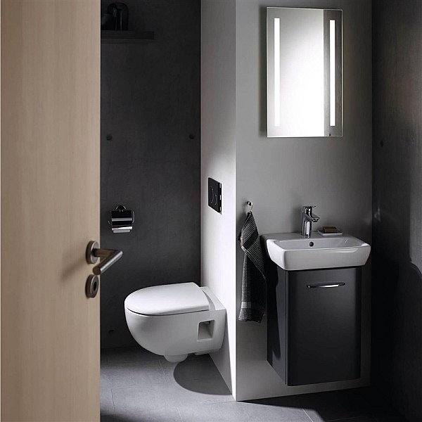 WC HUNG SELNOVA RIMFREE WITH COVER