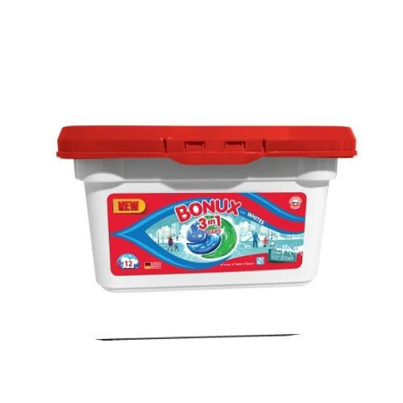 Kapsulas mazgāšanai Bonux Polar Ice Fresh. 12 gab. Kapsulas mazgāšanai Bonux Polar Ice Fresh. 12 gab.