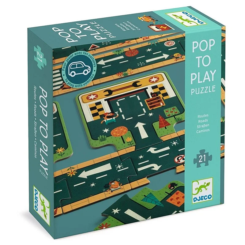 GAME BOARD PUZZLE POP TO PLAY DJ07162