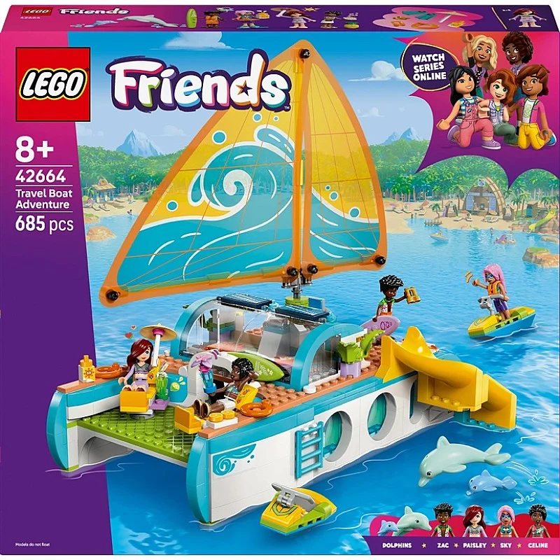 TOY CONSTRUCT LEGO ADVENTURE BOAT 42664