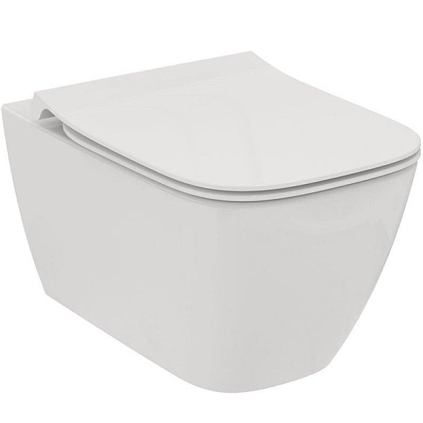 TOILET HUNG ILIFE RIML WITH COVER WHITE