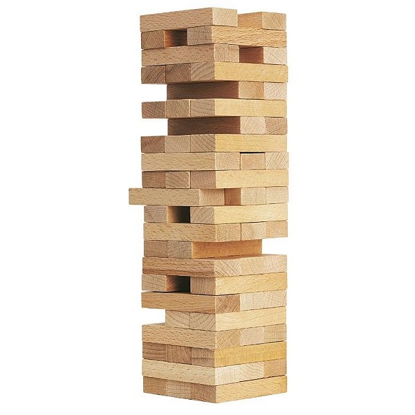 GAME WOODEN TUMBLING TOWER 100002466