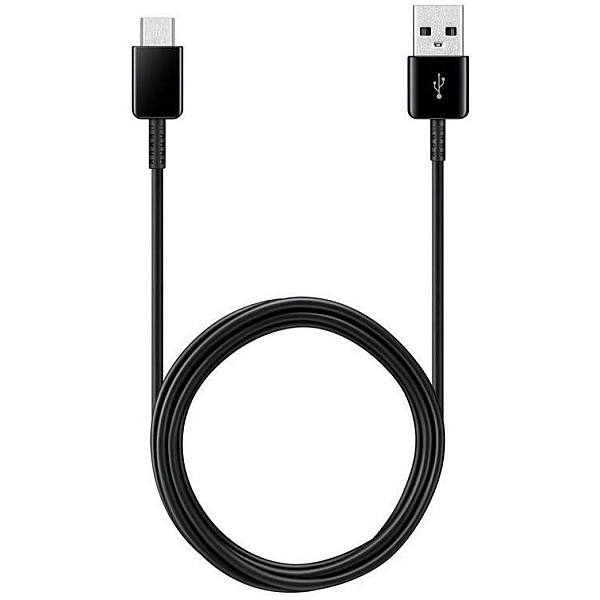 Laidas SAMSUNG USB Type A M. USB Type C M. juodas