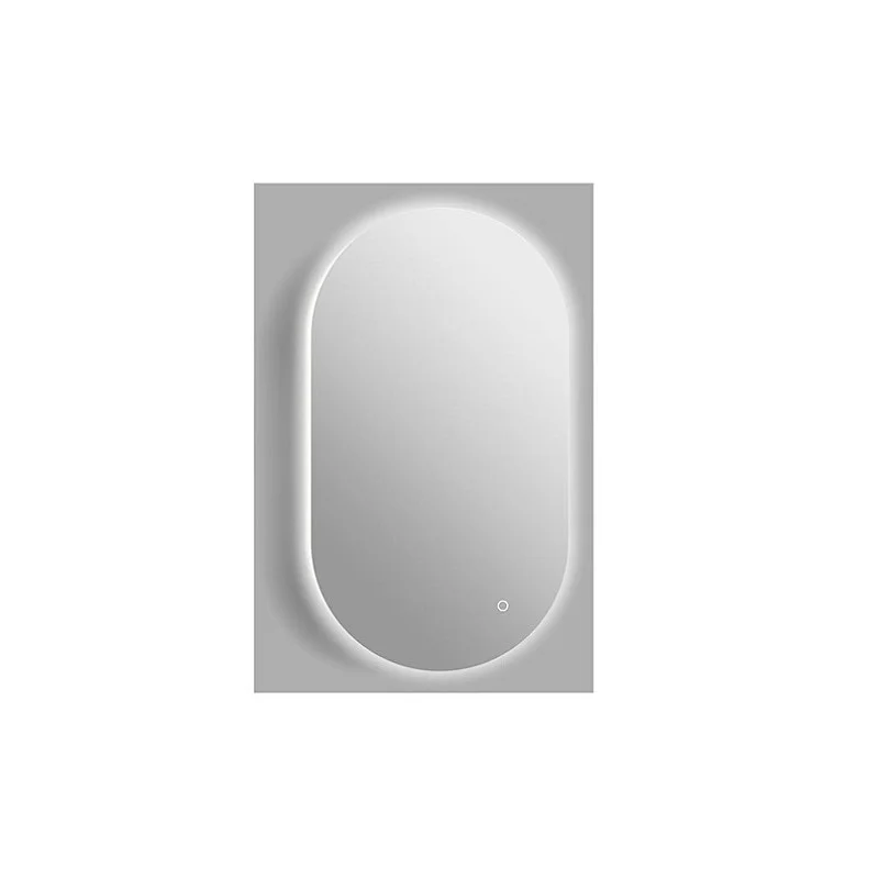 MIRROR VENTO SALERNO HANG W LIGHT 50X90