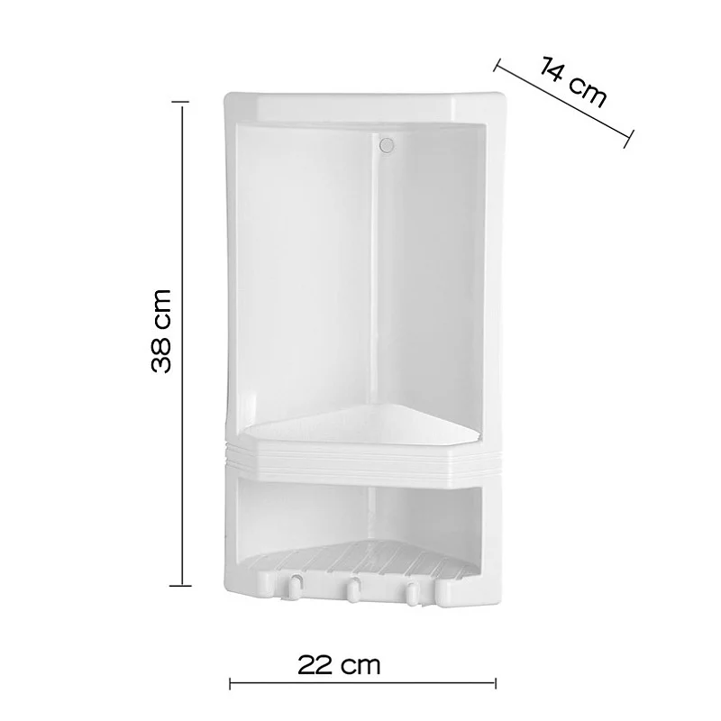 CORNER SHELF JUNIOR 8079 02 WHITE CORNER SHELF JUNIOR 8079 02 WHITE