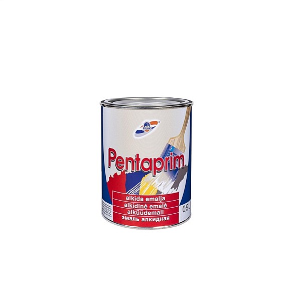 ALKYD ENAMEL PAINT PENTAPRIM 0.9L CHERRY