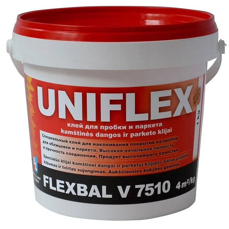 LĪME KORĶA IZSTRĀDĀJUMIEM FLEXBAL 1KG (TELURIA)