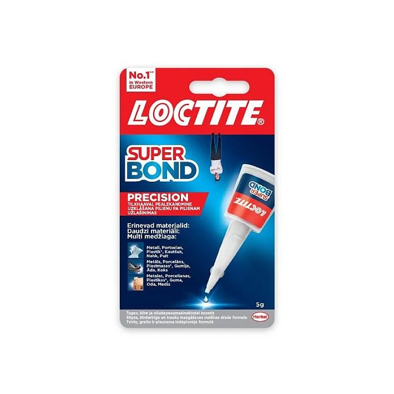 Līme universālā līme Loctite Super Bond Precision. 5 g Līme universālā līme Loctite Super Bond Precision. 5 g
