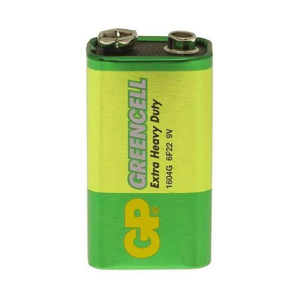 BATTERY GREENCELL 9V