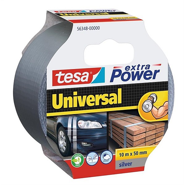 DUCT TAPE EXTRA POWER GREY 10M50MM