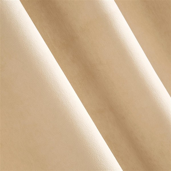 CURTAIN PIERRE BEIGE/RINGS 140X250 N